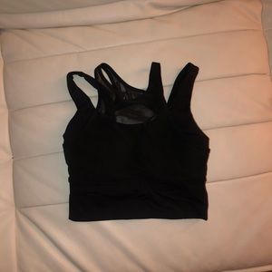 Lululemon black sports bra